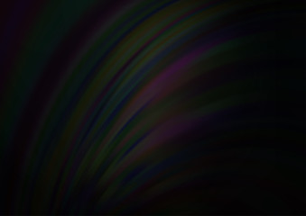 Fototapeta premium Dark Silver, Gray vector template with bent lines. Creative illustration in halftone marble style with gradient. Marble style for your business design.