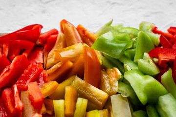 vegetables on a plate