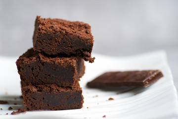 piece of chocolate cake