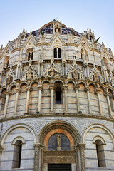 Baptistery of St. John (Battistero di San Giovanni) is a Roman Catholic ecclesiastical building in Pisa. Located right next to the famous Leaning Tower of Pisa