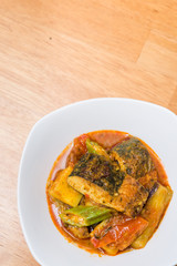 Healthy Vegetarian curry cuisine