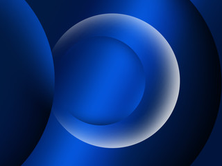 Simple Blue Minimal Modern Elegant Abstract Background