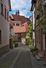 Gerberbachviertel in Weinheim
