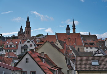 Obraz premium Gerberbachviertel in Weinheim