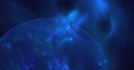 3D rendering abstract space and nebula background 