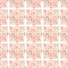 Abstract symmetry watercolor divorces illustrations