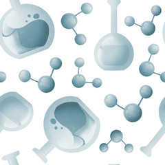 Illustration on the school of chemistry
