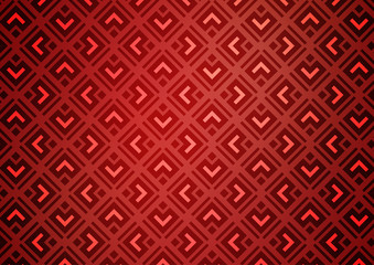 Light Red vector texture with lines, rhombuses. Glitter abstract illustration with colorful lines, rhombuses. Best design for your ad, poster, banner.