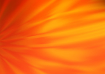 Light Yellow, Orange vector abstract blurred template. Glitter abstract illustration with an elegant design. The background for your creative designs.