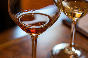 Close-up of a glass of wine