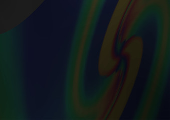 Dark Silver, Gray vector pattern with bent ribbons. Modern gradient abstract illustration with bandy lines. The elegant pattern for brand book.