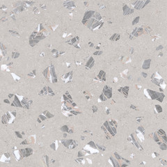 Mosaic stone and cement background, terrazzo floor design