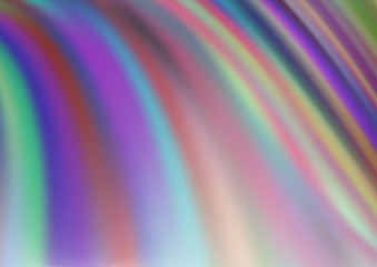 Light Silver, Gray vector background with lamp shapes. Modern gradient abstract illustration with bandy lines. Pattern for your business design.