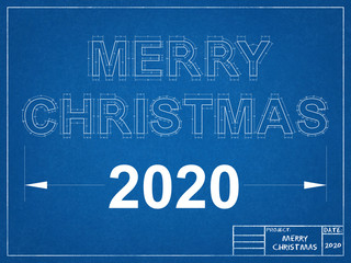 Merry Christmas Blueprint