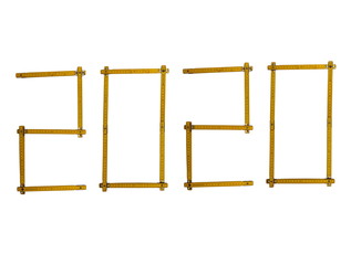 2020 New Year Measure tape