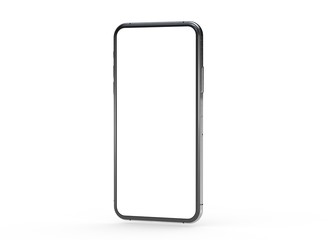 smartphone digital isolated modern white background