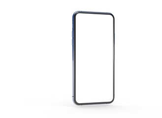 smartphone digital isolated modern white background