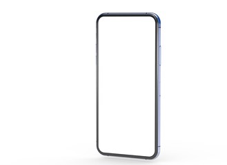 smartphone digital isolated modern white background