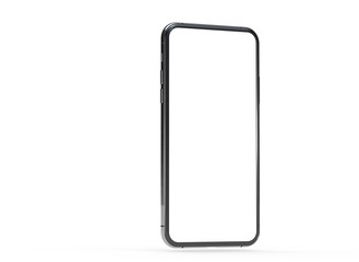 smartphone digital isolated modern white background