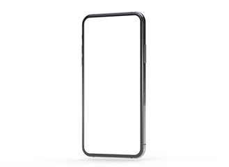 smartphone digital isolated modern white background