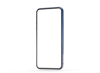 smartphone digital isolated modern white background