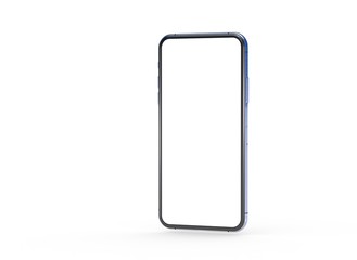 smartphone digital isolated modern white background