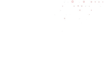 Light Orange vector cover with circles, cubes.