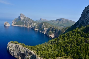 Obraz premium Halbinsel Formentor auf Mallorca 