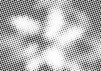 Abstract halftone dotted background. Futuristic grunge pattern, dot and circles.  Vector modern optical pop art texture for posters, sites, business cards, cover, postcards, labels, stickers layout.