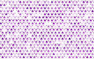 Light Purple vector seamless backdrop with lines, triangles. Decorative design in abstract style with triangles. Pattern for design of fabric, wallpapers.