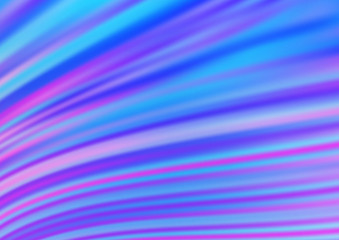 Light Pink, Blue vector background with curved circles. Shining crooked illustration in marble style. A completely new template for your business design.