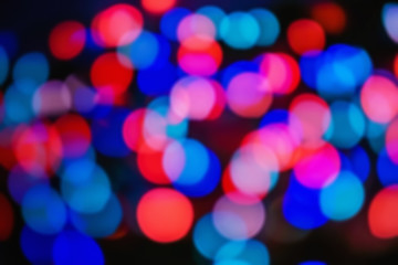 Bokeh blurry- beautiful spark