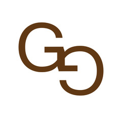 Abstract Symbol Gg Icon Logo