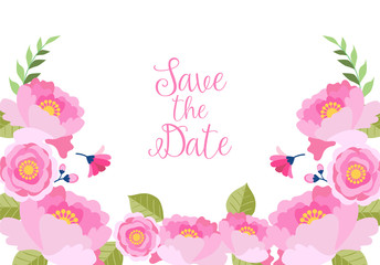 colorful floral flower blooming vector