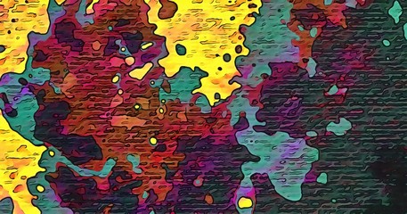 Creativity conceptual texture. Painting in oil abstract background. Wallpaper in modern style.