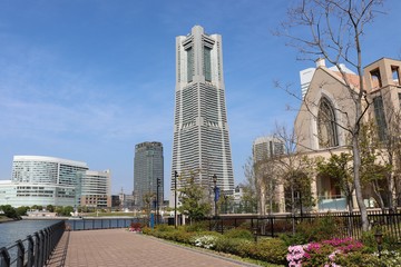 みなとみらいの風景（神奈川県横浜市）,Minato Mirai area(Yokohama City,Kanagawa Pref,Japan)