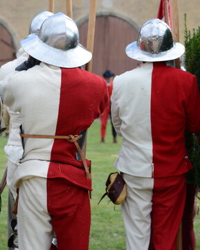 soldat du moyen-&acirc;ge de la renaissance