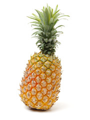 Pineapple on a white background 