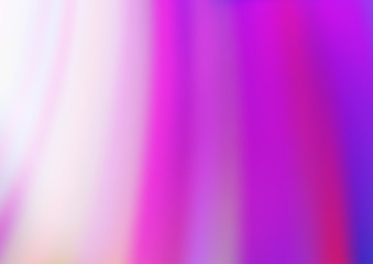 Light Pink, Blue vector background with lava shapes. Modern gradient abstract illustration with bandy lines. A completely new template for your business design.