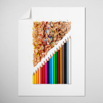 Sharpened pencils