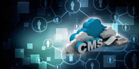 3d rendering Medical monitor showing vital health information