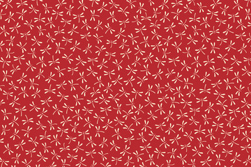 トンボの背景 赤色(Dragonfly background)[JPG] ©  Chop Stick Brothers