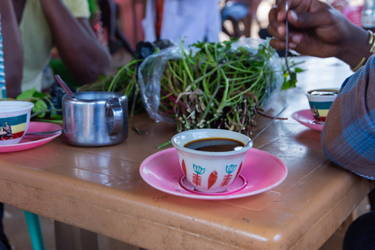 Ethiopian coffee and khat