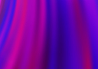 Light Purple vector template with lava shapes. A vague circumflex abstract illustration with gradient. Brand new design for your ads, poster, banner.