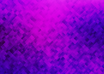 Light Purple vector template with crystals, rectangles. Beautiful illustration with rectangles and squares. Pattern for busines ad, booklets, leaflets