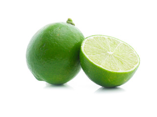 Lime isolated on white background