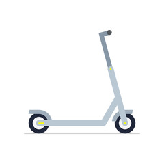 Electric scooter. isolated on white background