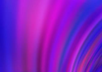 Light Pink, Blue vector background with bubble shapes. Glitter abstract illustration with wry lines. New composition for your brand book.