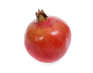 Pomegranate   isolated on white background