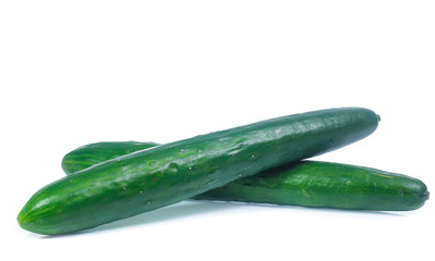 cucumber isolated on white background